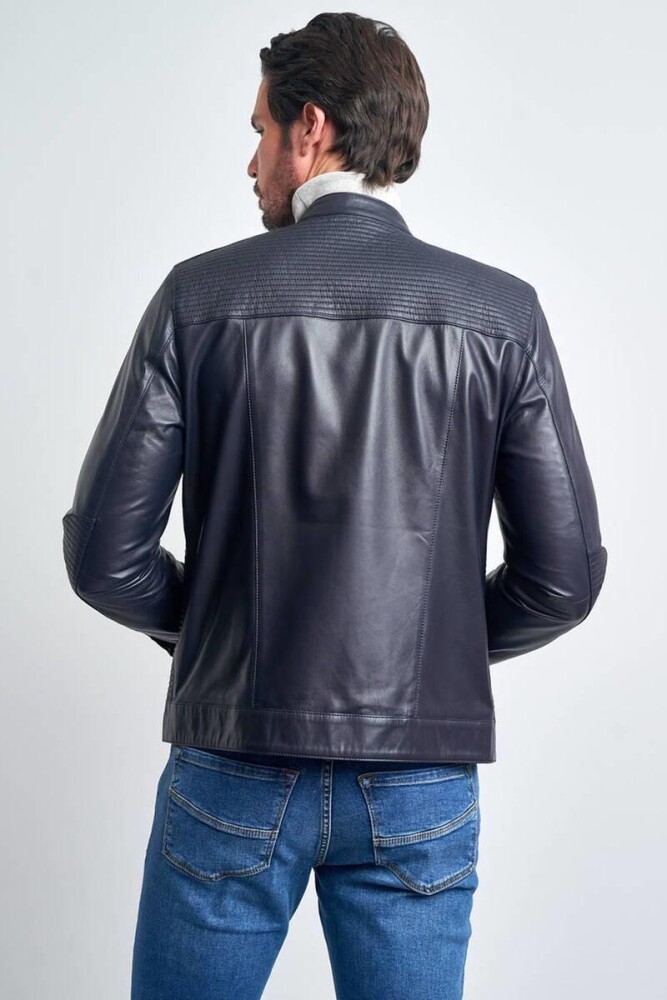 MALO CLASSIC GENUINE LEATHER JACKET - 3