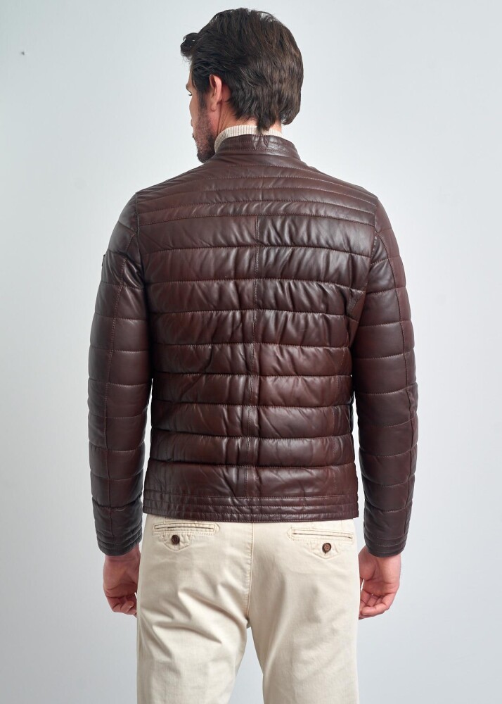 MEN'S LEATHER JACKET - 3