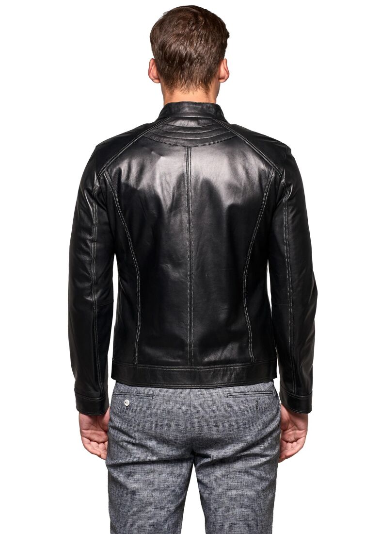 MEN'S LEATHER JACKET - 3