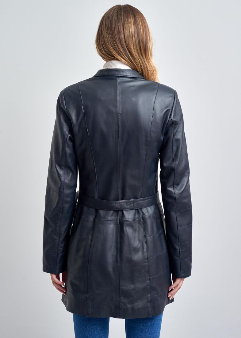 WOMEN'S LEATHER JACKET - 4