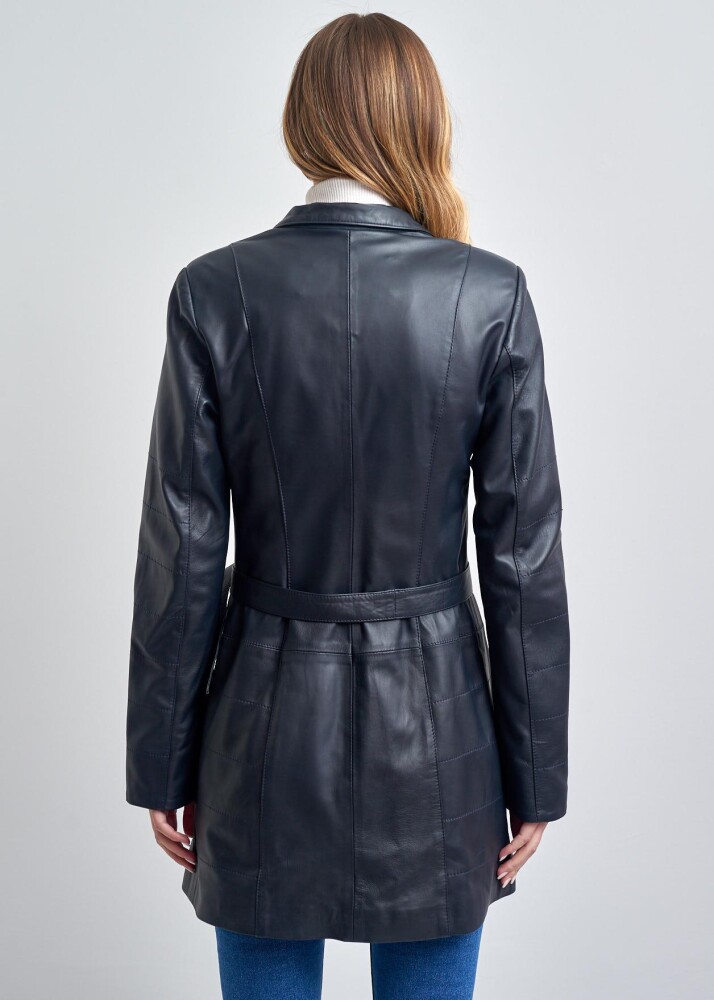 WOMEN'S LEATHER JACKET - 8